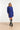 25744 – Gebreide Rok Met Plissé-Effect | Navy