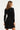 25745 – Smashed Lemon Gebreide jurk met elegante plooival | Black