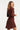 25745 – Smashed Lemon Gebreide jurk met elegante plooival | Brown