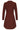 25745 – Smashed Lemon Gebreide jurk met elegante plooival | Brown