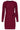 25746 – Smashed Lemon Gebreide jurk met ceintuur | Aubergine