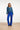 25751 – Soepele Broek Met Wijde Pijp | Cobalt