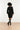 25758 – Smashed Lemon Gebreide jurk met subtiel jacquard dessin | Black