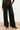 25759 – Smashed Lemon PU broek met rechte pijp | Black