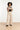 25759 – Smashed Lemon PU broek met rechte pijp | Sand