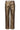 25760 – Smashed Lemon PU broek met metallic finish | Gold