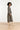 25775 – Smashed Lemon Midi jurk van satijn viscose met Aztec print | Black - Sand
