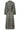 25775 – Smashed Lemon Midi jurk van satijn viscose met Aztec print | Black - Sand