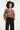 25777 – Smashed Lemon Top met dierenprint en strikdetail | Black - Sand