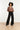 25777 – Top Met Dierenprint En Strikdetail | Black - Sand
