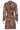 25778 – Smashed Lemon Jurk met dierenprint en ceintuur | Black - Sand