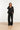 25779 – Smashed Lemon Broek met fijn streepdessin | Black