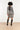 25783 – Smashed Lemon Pailletten jurk met satijnen strikdetail | Silver