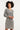 25783 – Smashed Lemon Pailletten jurk met satijnen strikdetail | Silver