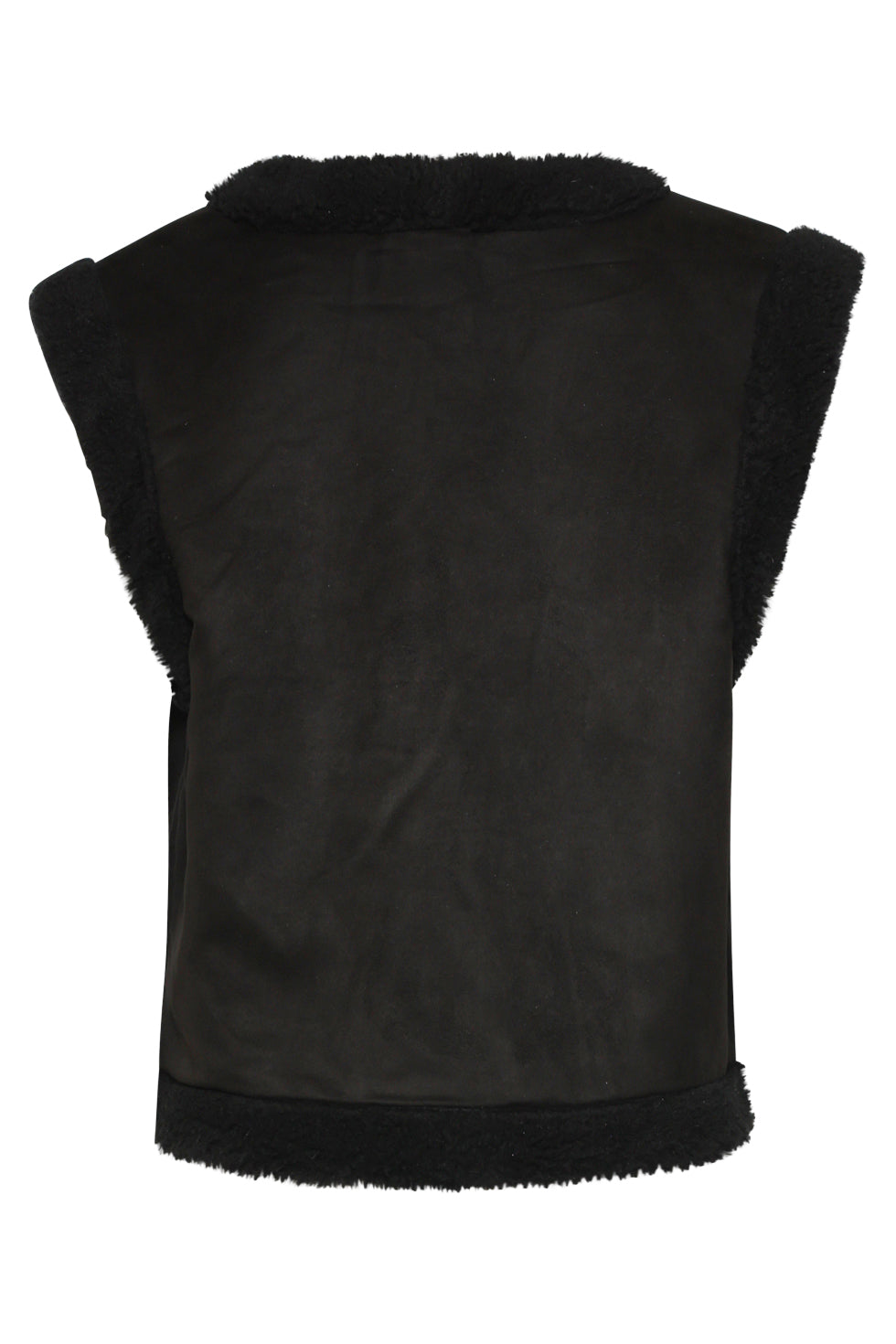 25794 – Smashed Lemon Gilet met handgeborduurde details | Black - Silver
