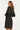 25799 – Smashed Lemon Jacquard jurk met lurex en ceintuur | Black - Gold