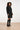 Bouclé Jas met Ceintuur | Black