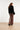 Korte Faux Fur Jas met Kraag | Black
