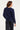 Gebreide Trui met Bloemappliqués | Navy