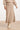 Gebreide Midi Rok met Ribstructuur | Taupe