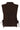 Mouwloze Gebreide Top met Strikdetails | Dark Brown