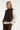 Mouwloze Gebreide Top met Strikdetails | Dark Brown