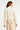 Off white kleurige Coltrui met Geborduurde Lijndetails | Off White - Sand
