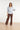 Blouse met Structuurstreep en Tailleceintuur | Light Blue