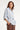 Blouse met Structuurstreep en Tailleceintuur | Light Blue