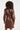 Faux Leather Jurk met Tailleceintuur | Brown