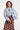 Blouse van Soepelvallende Stof met Strikdetail | Light Blue