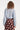 Blouse van Soepelvallende Stof met Strikdetail | Light Blue