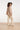 Blouse van Soepelvallende Stof met Strikdetail | Stone