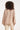 Blouse van Soepelvallende Stof met Strikdetail | Stone