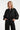Satijnen Bomberjack met Ritssluiting | Black