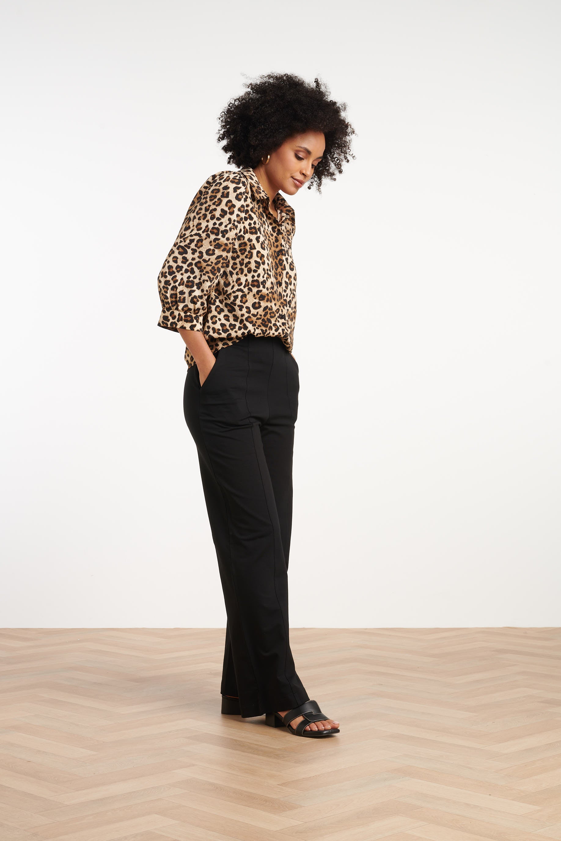 35117, Tops | Sand-Multicolour