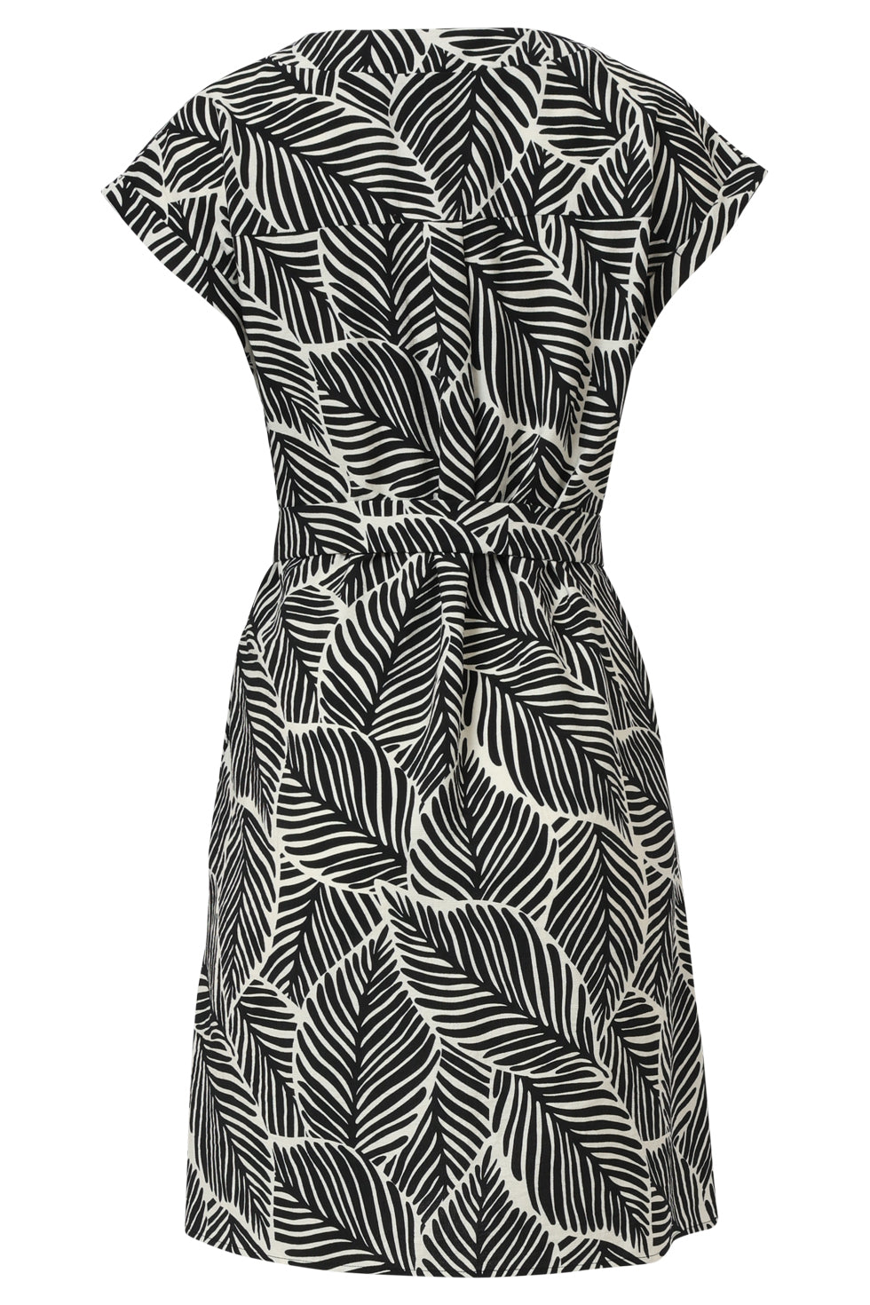 35141, Jurken | Offwhite-Black