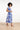 35172, Jurken | Off White - Cobalt