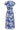 35172, Jurken | Off White - Cobalt