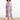 35184, Jurken | Off White - Purple