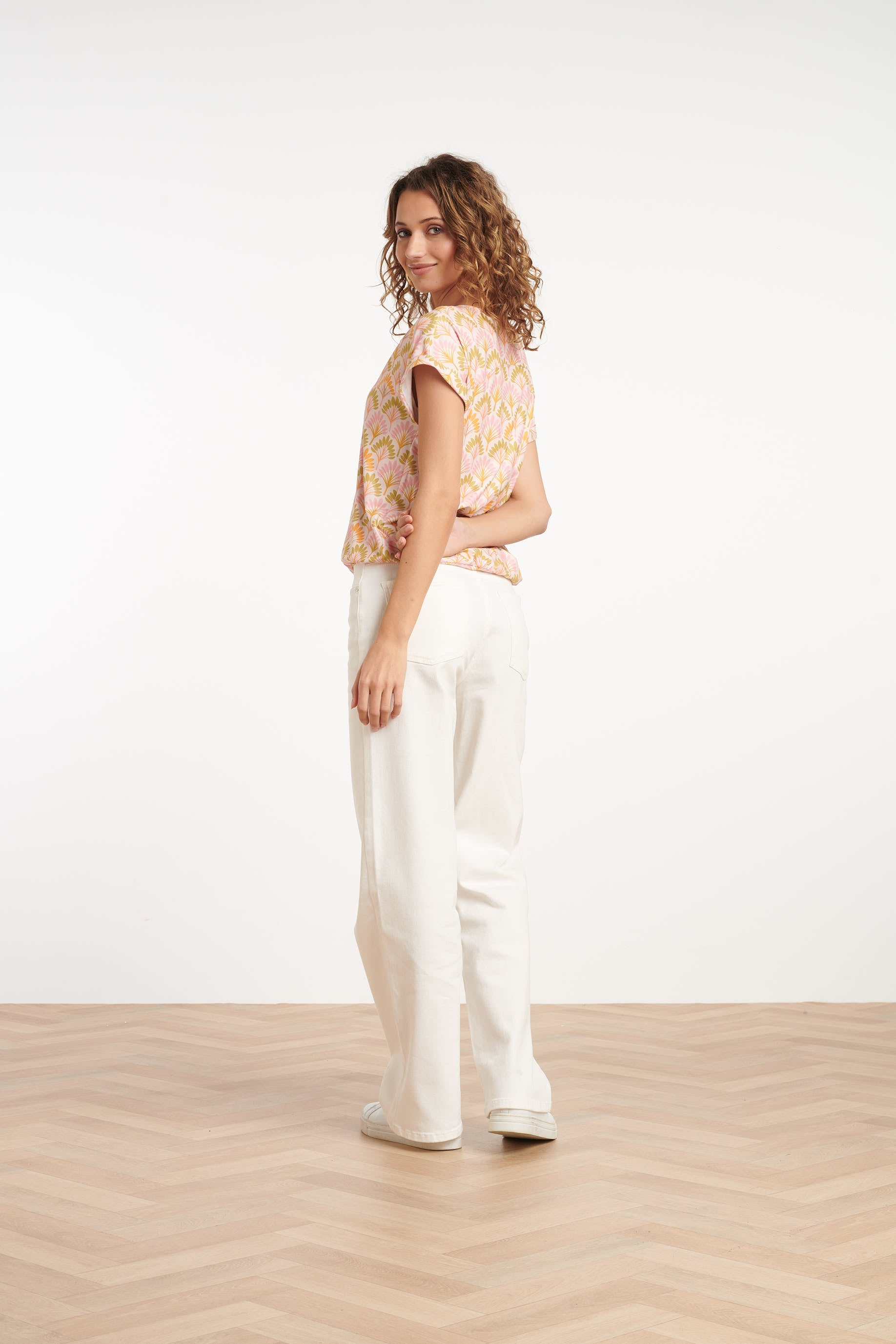 35190, Tops | Sand-Multicolour