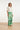 35222, Trouser | White - Green