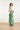35222, Trouser | White - Green