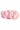 52001 Grafische Stretch Riem In Roze En Bleek Zand