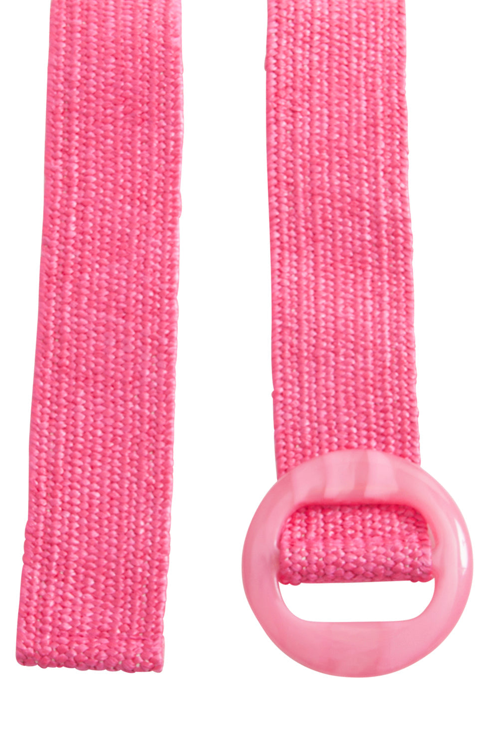 53015 Stretchriem Met Marmer Effect Gesp | Pink