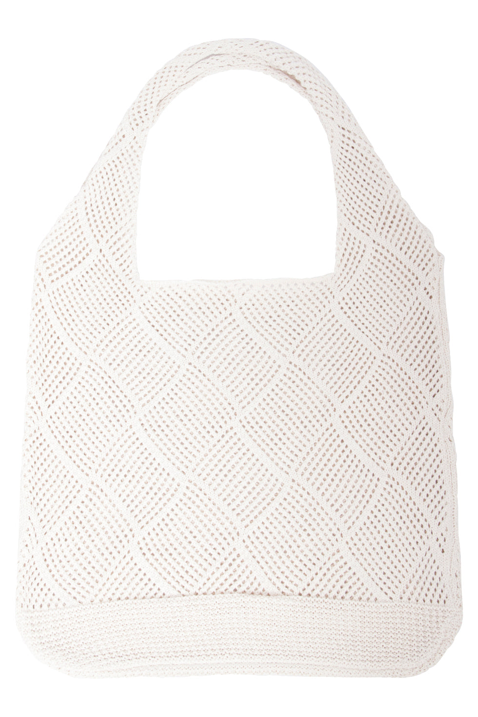 56003 Dames Schouder Gehaakte Tas | Sand