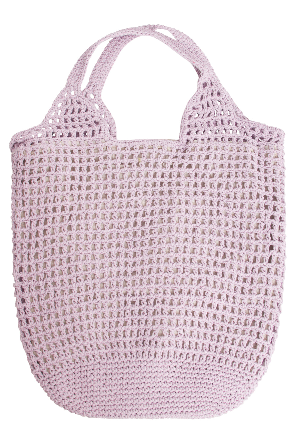 56017 Dames Lavendel Schouder Gehaakte Tas | Lavender