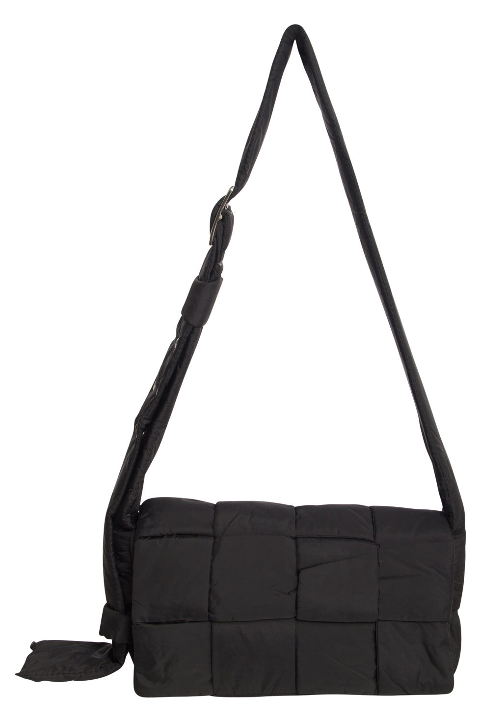 56032 Kleine Crossbody Tas - Met Gewatteerde Structuur | Black