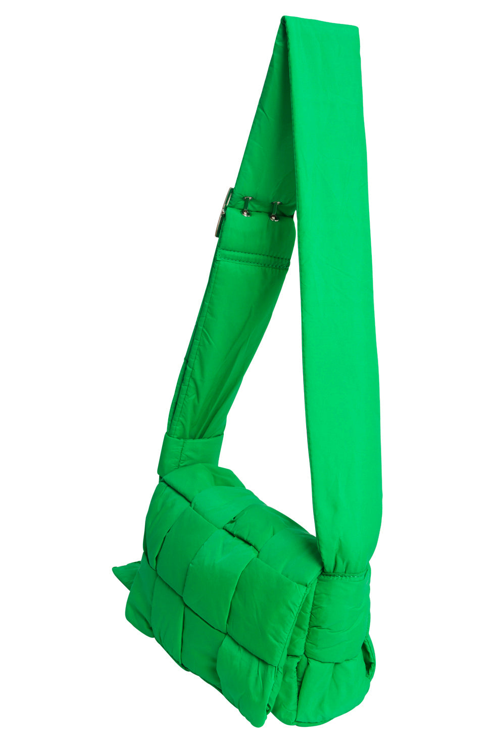 56032 Kleine Crossbody Tas - Met Gewatteerde Structuur | Green
