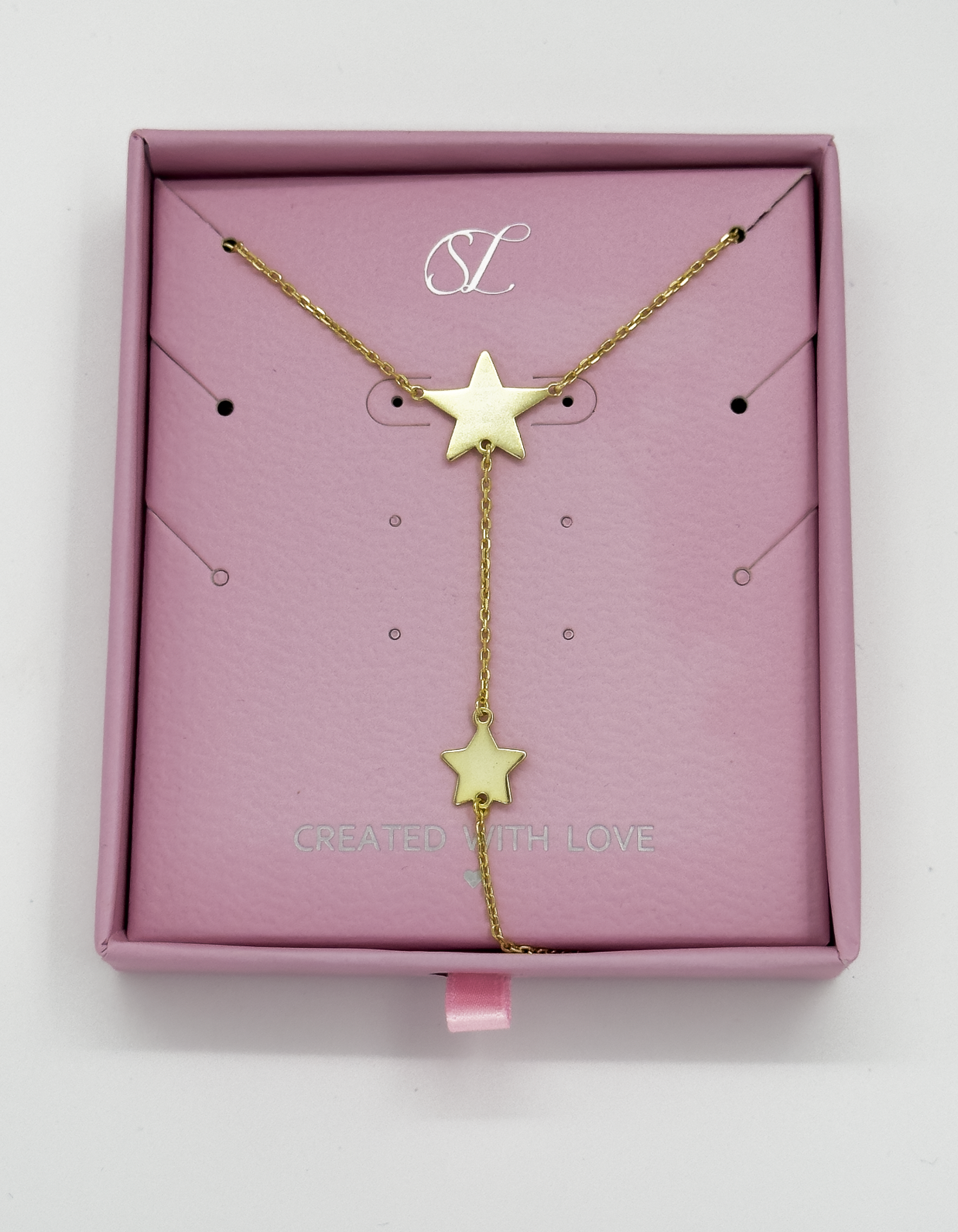 64004 Vergulde Ketting Met Sterrenhanger | Gold
